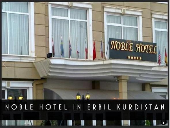 Noble Hotel Erbil Bagian luar foto